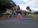 Road Closure at the Rotorua Museum for the Same Sex Wedding